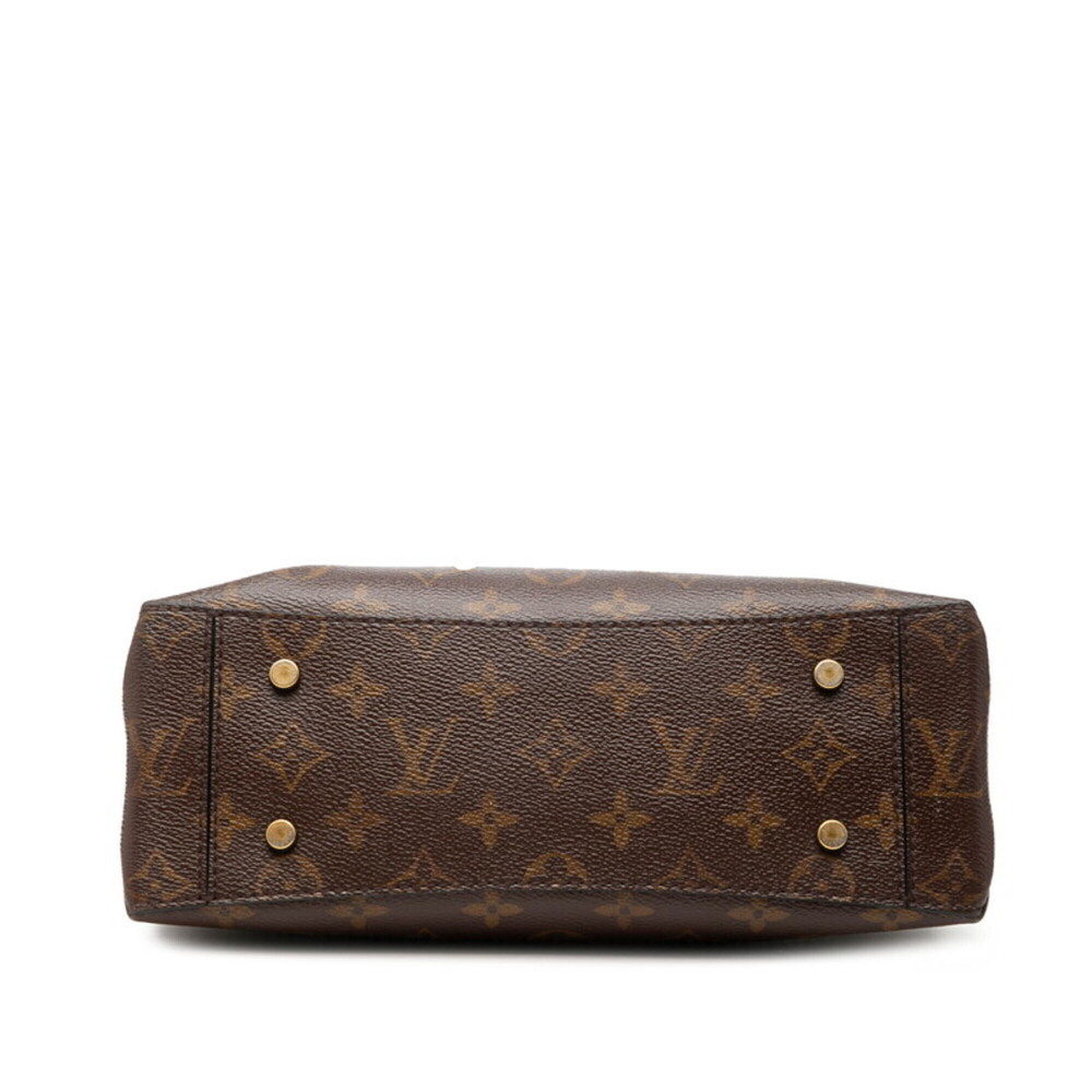 LOUIS VUITTON Black Monogram Leather Shoulder Bag - Picture 3 of 6